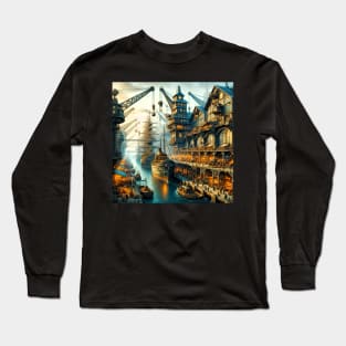 Harbor of the Clockwork Sun Long Sleeve T-Shirt